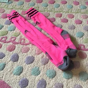 Two size small Adidas soccer socks